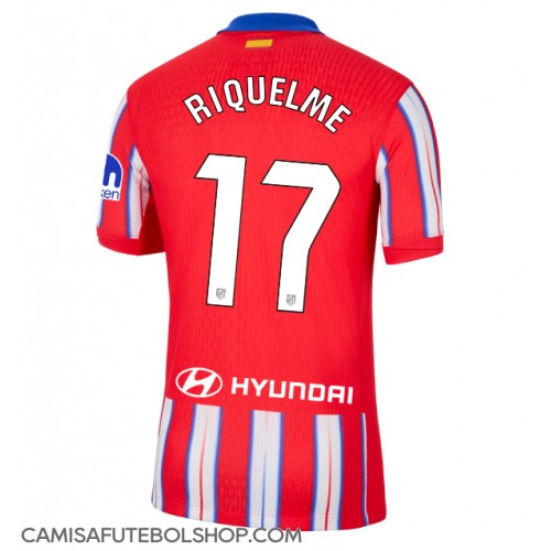 Camisa de time de futebol Atletico Madrid Rodrigo Riquelme #17 Replicas 1º Equipamento 2024-25 Manga Curta